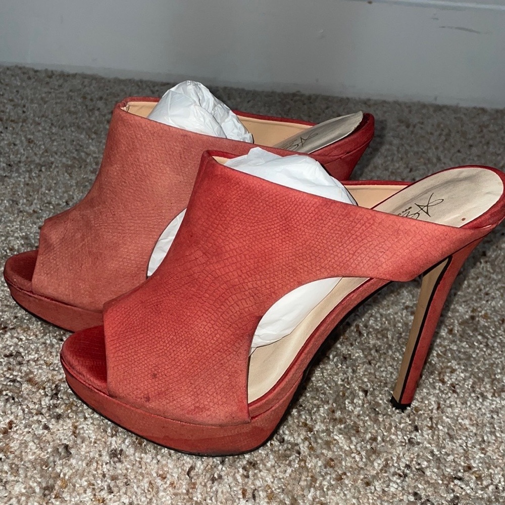Orange Heels